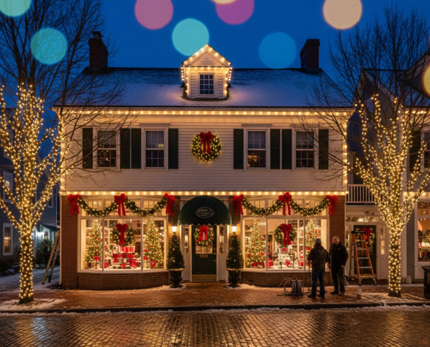 Brighten Your Business: Why Commercial Holiday Lighting is a Smart Investment This Season