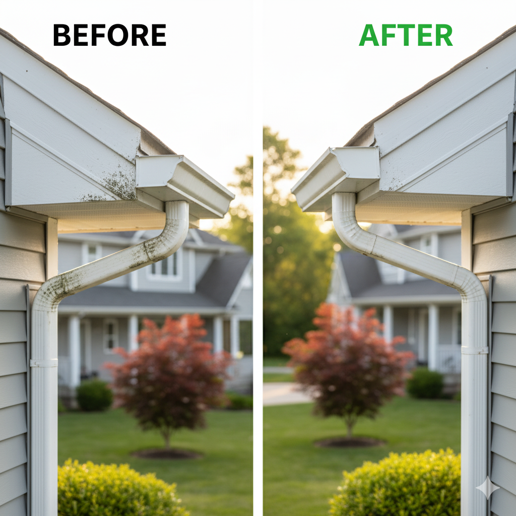 From Clogs to Curb Appeal: The 2-in-1 Benefit of a Early Winter Gutter Service