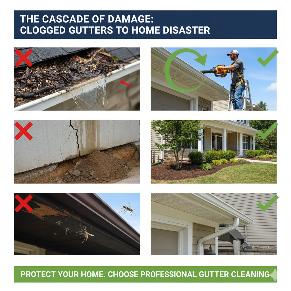 Why Are My Gutters Streaked? How to Erase 'Tiger Stripes'